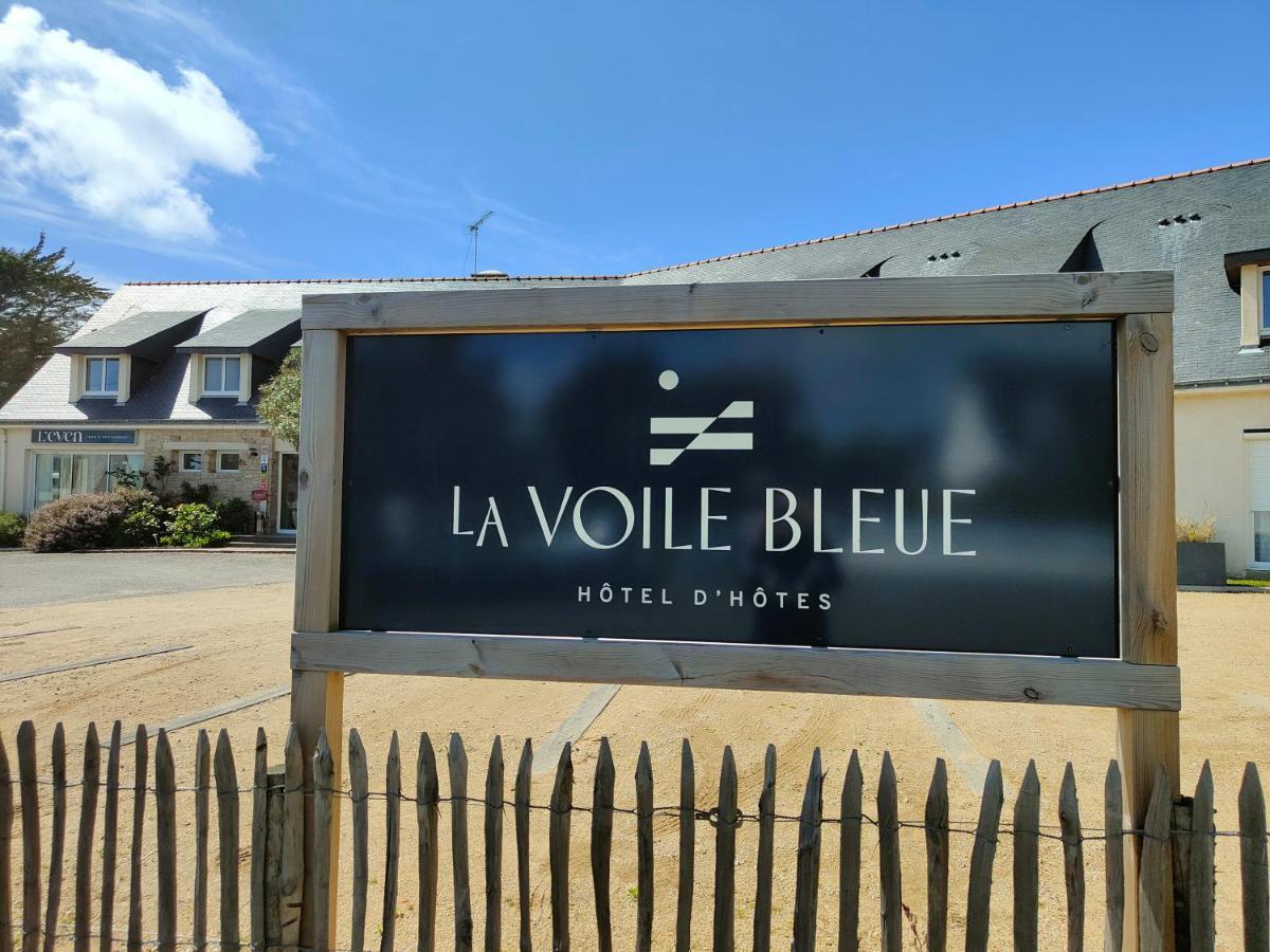Hotel Restaurant La Voile Bleue Erdeven Eksteriør billede