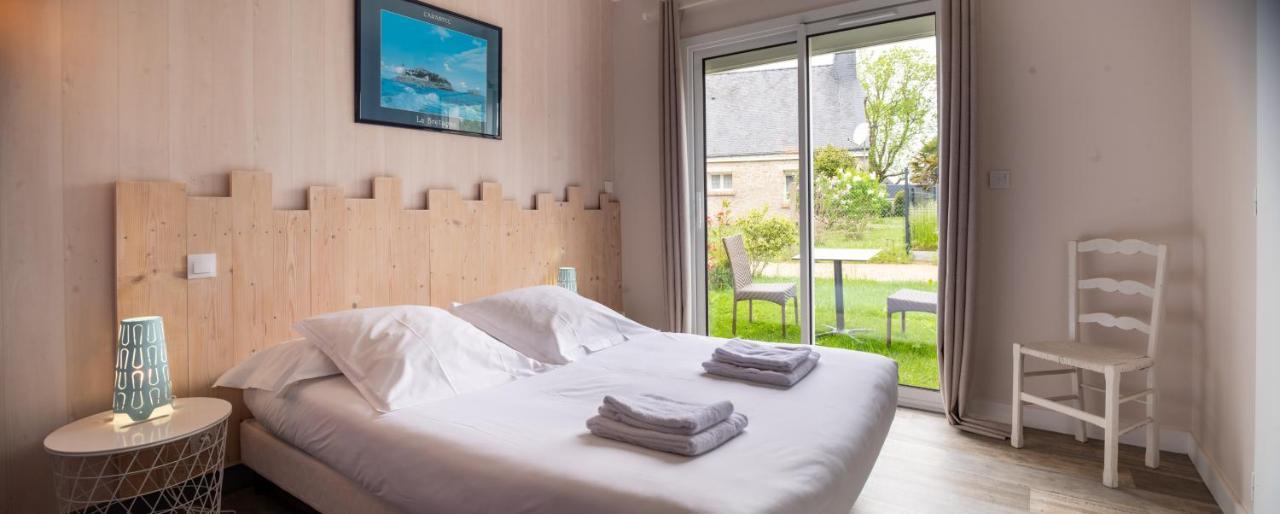 Hotel Restaurant La Voile Bleue Erdeven Eksteriør billede