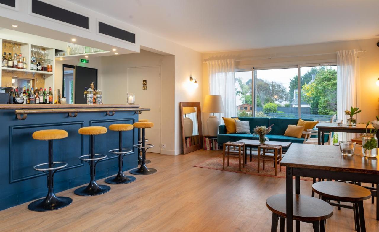 Hotel Restaurant La Voile Bleue Erdeven Eksteriør billede