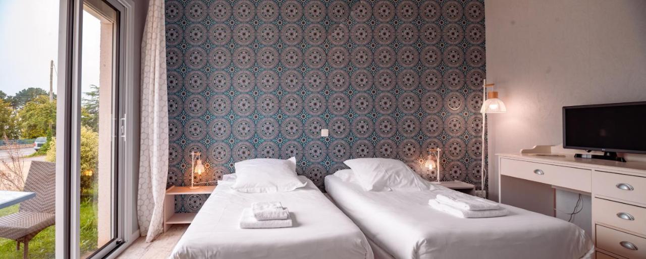 Hotel Restaurant La Voile Bleue Erdeven Eksteriør billede