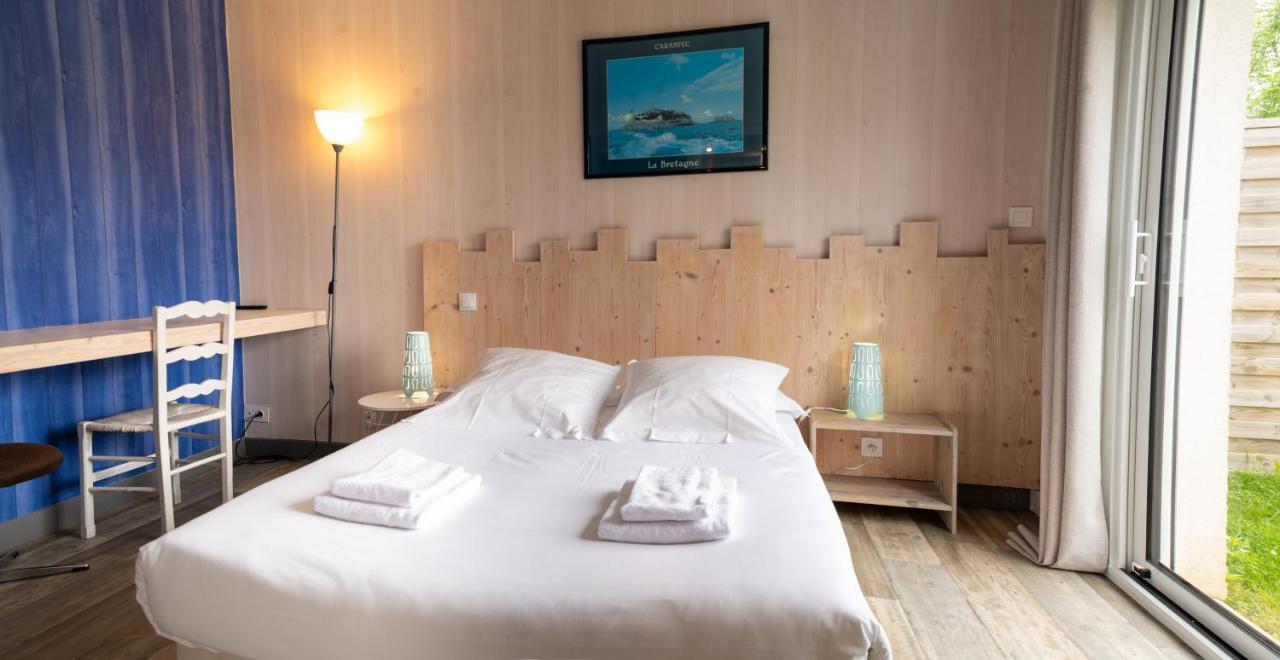 Hotel Restaurant La Voile Bleue Erdeven Eksteriør billede